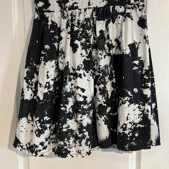 Abound Nordstrom black & white short sleeved cotton dress size small - Picture 5 of 7